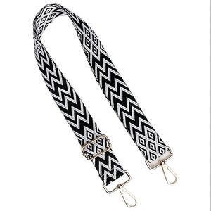 SALE Black Boho Crossbody Shoulder Handbag Replacement Strap